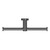 Mecca Double Toilet Roll Holder Gunmetal [287068]