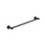 Dolce Towel Rail Single 800mm Matte Black [286883]