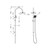 Mecca Twin Shower with Air Shower 3Star Chrome [286877]