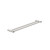 New Mecca Towel Rail Double 600mm Brushed Nickel [287133]