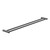 New Mecca Towel Rail Double 800mm Gunmetal [287158]