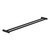 New Mecca Towel Rail Double 800mm Matte Black [287074]