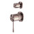 Opal Bath & Shower Diverter Mixer (Separate Plate) Brushed Bronze [286891]