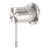 Opal Bath or Shower Mixer (60mm Plate) Brushed Nickel [287086]