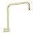 Round Wall Swivel Shower Arm Brushed Gold [286763]