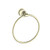York Towel Ring Aged Brass [286979]
