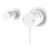 Mecca Bath & Shower Diverter Mixer with Horizontal 2 Way Diverter (Separate Plate) Matte White [287199]