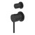 Dolce Bath & Shower Diverter Mixer (Separate Plate) Matte Black [286890]