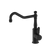 York Sink Mixer Hook Spout with Metal Lever 5Star Matte Black [286973]