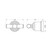York Robe Hook Chrome [287011]
