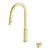 Kara Progressive Sink Mixer Set with Pull Out Sprayer 6Star Brushed Gold [286968]