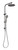 Vivid Slimline Twin Shower 5Star Brushed Carbon [278730]