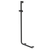 Opal Support Shower Rail 90 Degree Matte Black [288749]