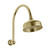 Cromford High-Rise Shower Arm & Rose 4Star Brushed Gold [288847]