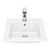 Banjo Vanity Basin with Pop-Up Waste 410mm x 410mm White [132838]