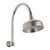 Cromford High-Rise Shower Arm & Rose 4Star Brushed Nickel [288832]