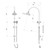 Cromford Twin Shower 4Star Brushed Gold [288833]