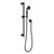 Cromford Hand Shower on Rail 4Star Matte Black [288897]