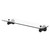 Cromford Glass Shelf 450mm Matte Black [288888]
