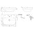 Alpha Semi-Inset Basin 600mm x 460mm White 1 Tap Hole [133437]