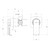 Gloss MKII Wall Bath or Shower Mixer Brushed Nickel [288867]