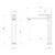 Gloss MKII Hob Tall/Vessel Basin Mixer 6Star Matte Black [288825]