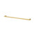 Madrid Towel Rail Single 650mm Classic Gold [203448]