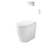 Urbane II Bidet Cleanflush Invisi Series II Wall Faced Toilet Suite [288902]