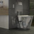 Urbane II Bidet Cleanflush Invisi Series II Wall Faced Toilet Suite [288902]