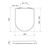 Family D Shape Toilet Seat [289165]