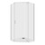 Trinidad Shower Enclosure Angled Rear 1000mm x 1000mm Chrome [124065]