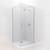 Trinidad Shower Enclosure Square Rear 900mm x 900mm Chrome [151792]