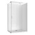 Trinidad Shower Enclosure Rectangle Rear 1200mm x 900mm Chrome [153677]