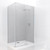 Trinidad Shower Enclosure Rectangle Rear 1200mm x 900mm Chrome [153677]
