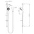 Armada Rail Shower 4 function Chrome [133383]