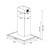 60Cm Wall Mounted Vertical Canopy Rangehood Stainless Steel [202947]