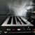 90cm Induction Cooktop with Inbuilt Down Draft Rangehood Black [285759]