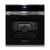 60cm Multifunction Oven XL 82L Black/Stainless Steel [286623]
