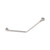 Grab Rail Clam Flange Angled 450mm x 450mm at 140 degree Brushed Stainless Steel [287553]
