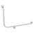 Grab Rail Clam Flange Toilet Assist 960mm x 600mm 90D Brushed Stainless Right Hand [287685]