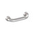 Grab Rail Hygenic Seal Straight 200mm Brushed Stainless [288010]