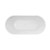 Valentina 1500 Gloss Freestanding Bath White [293442]