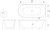 Alpha Back to Wall RH Corner Bath 1700mm [291560]
