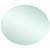 Cody Polished Edge Oval Mirror - 900x750mm with Hangers [277840]
