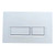 Wall Dual Flush Button Square Gloss White [290624]