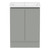 Ascot Floor or Wall Mount Vanity 610mm Grey Nouveau [294613]