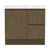 Ascot Floor or Wall Mount Vanity 900mm 2 Draw RH 1 Door Natural Walnut [294609]