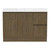 Ascot Floor or Wall Mount Vanity 1200mm 2 Drawer RH 2 Door Natural Walnut [294582]