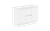 Ascot Floor or Wall Mount Double Vanity 1210mm 2 Draw Centre 2 Door Polar White Gloss [294556]