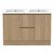 Ascot Floor or Wall Mount Double Vanity 1210mm 2 Draw Centre 2 Door Plantation Ash [294593]